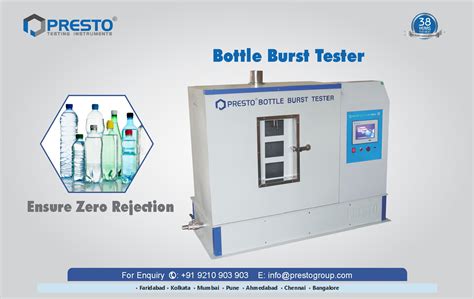 Plastic Bottle Tester distribute|how to check for bottlenecks.